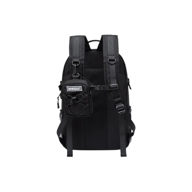VIHUS Oxford Backpack Regular Unisex Black/Khaki-3