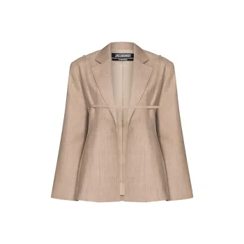Jacquemus Business Suits Women's Light Brown