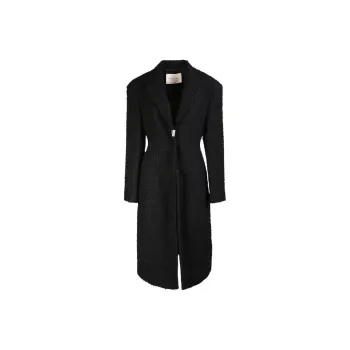 1017 ALYX 9SM Bouclé-Effect Clipped Coat