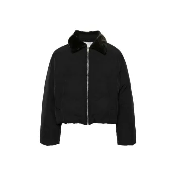 NANUSHKA Faux Fur collar Puffer Jacket