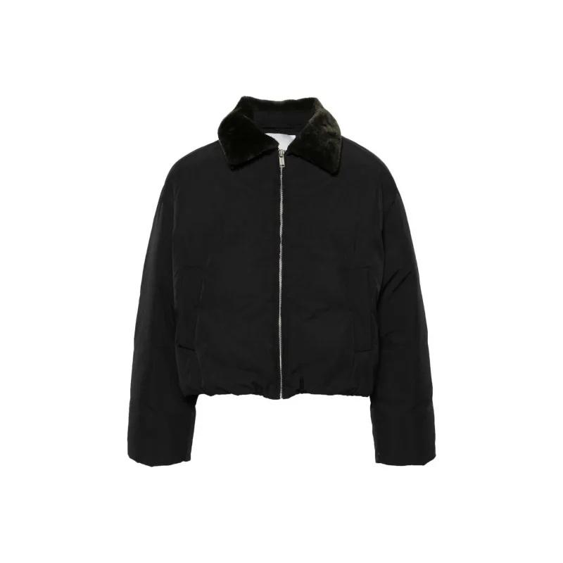 NANUSHKA Faux Fur collar Puffer Jacket-0