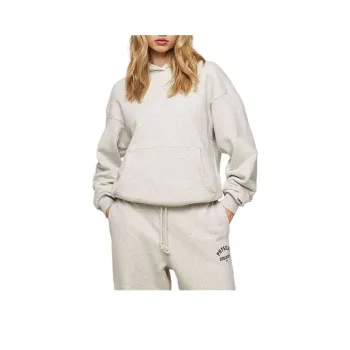 GYMSHARK PHYS Sweatshirt Women's Light Gray Mudstone