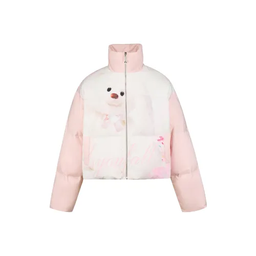 AYF Down Jackets Women's Pink