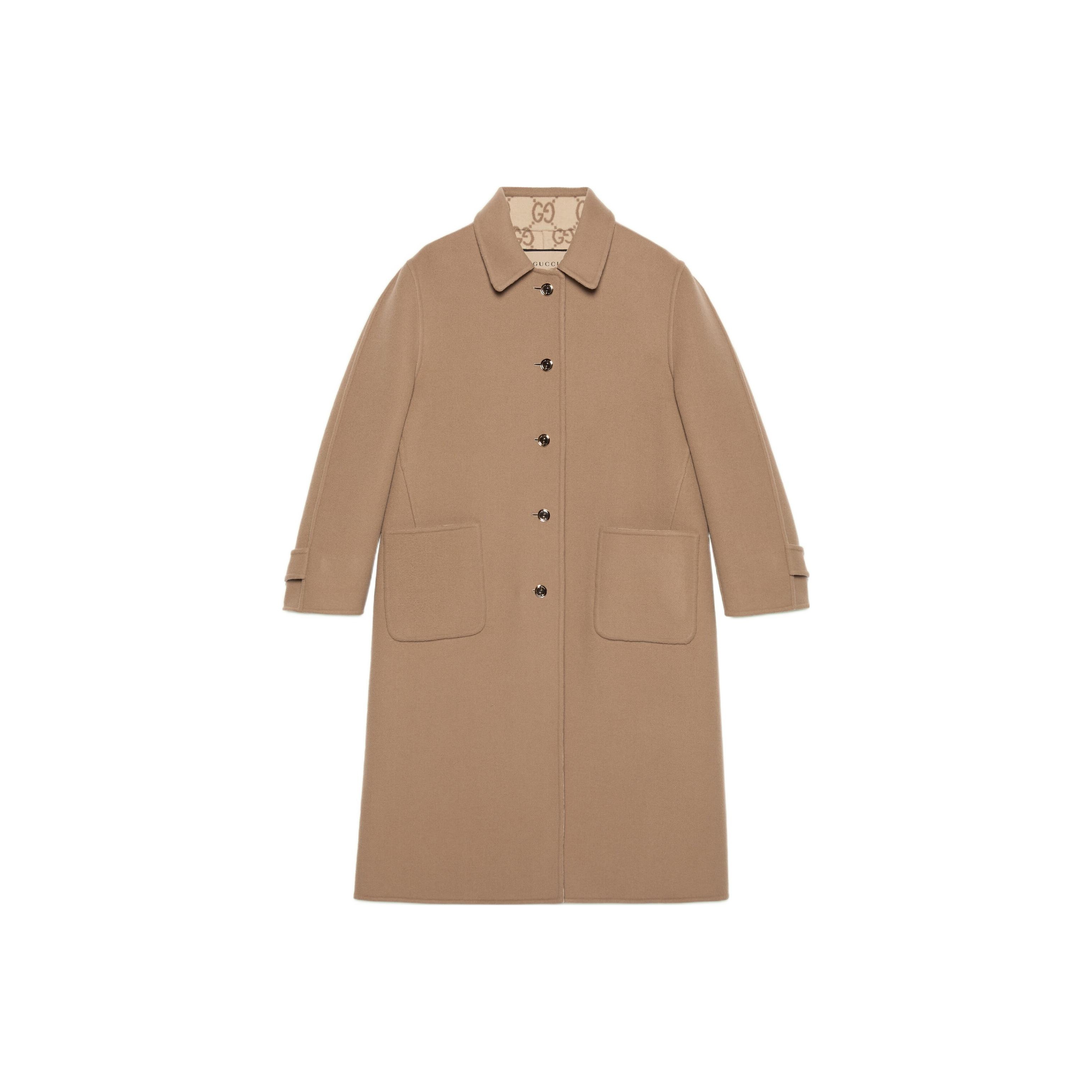 【グッチ】 Coats - Oversized Coats コート GUCCI Interlocking G Oversized Coat - POIZON