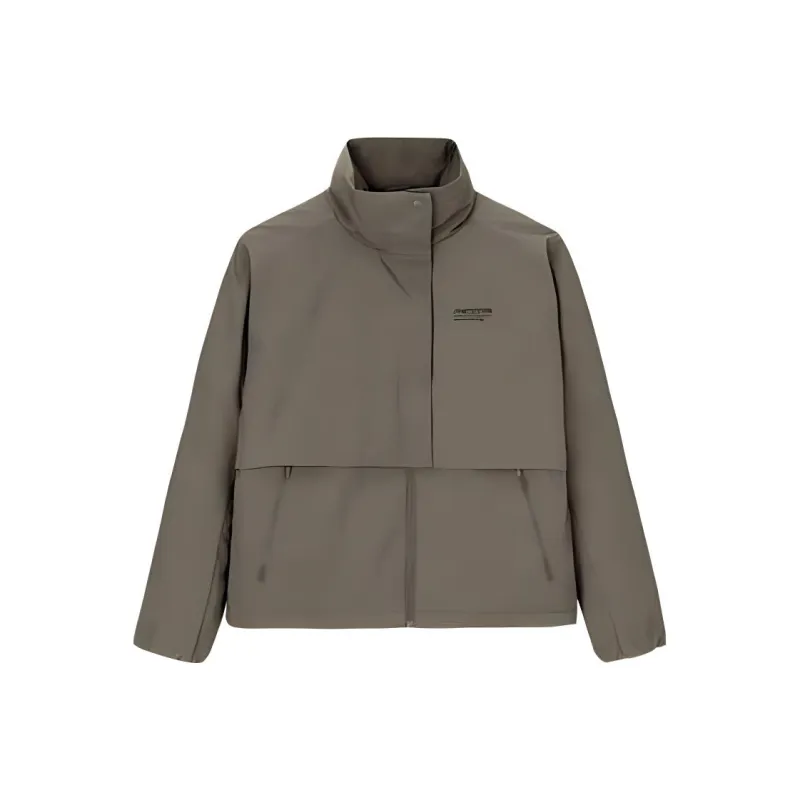 Anta Down Jacket Women's Wood Pulp Gray-0