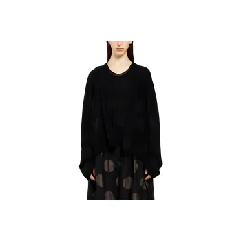 UMA WANG Belted Open Knit Cardigan