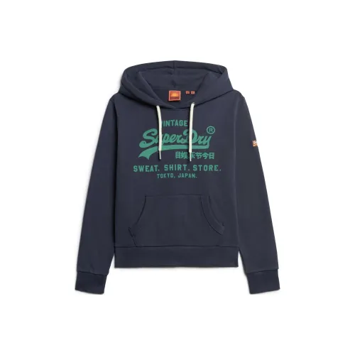 SUPERDRY Sweatshirt Women's Marine Blue
