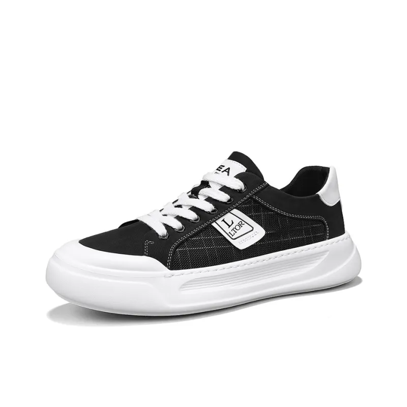 Vxv Slip Resistant Coverage With Height Increase Low Top Canvas Shoes Men's-0