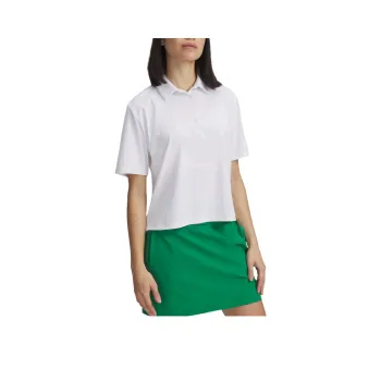 Under Armour Boxy Polo Shirt Women's White