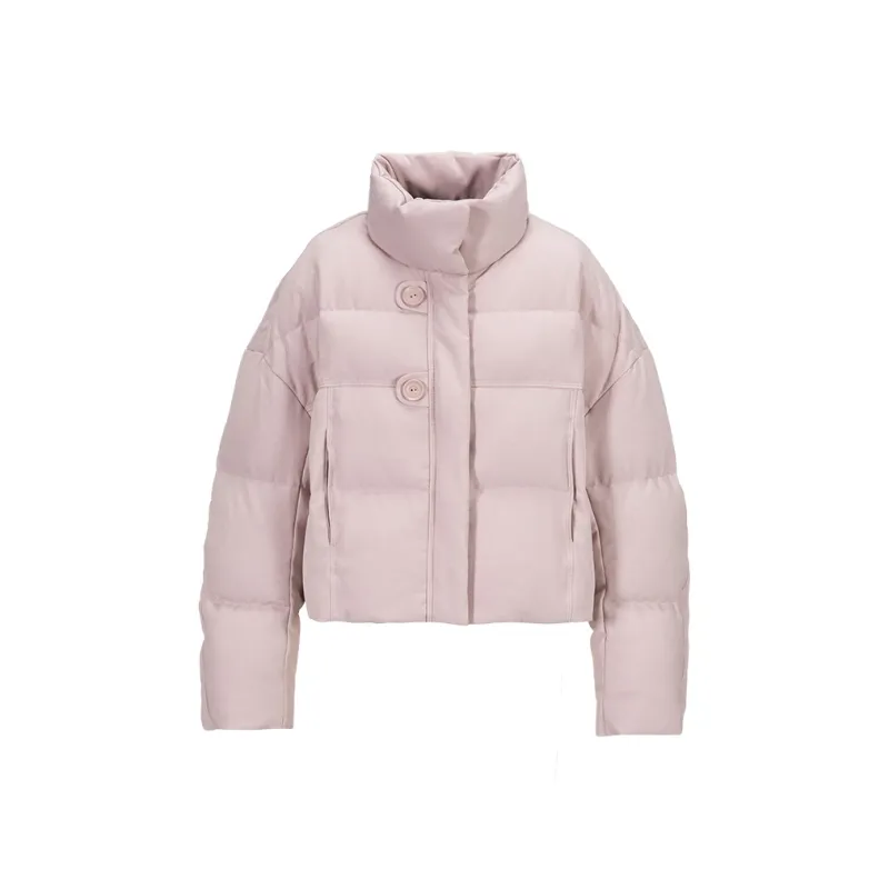 XIANGYING Down Jacket Women's Pink-0