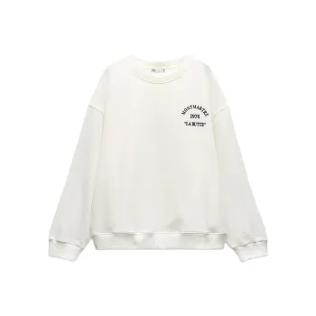 ZARA Sweatshirts Women's White
