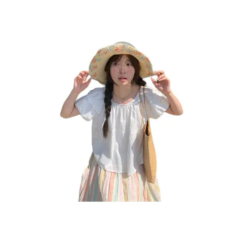 HUOLIDEDITU Shirt Women's White