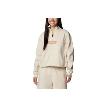 Columbia Lodge™ Quarter Zip Pullover Sweatshirt Women's Chalk