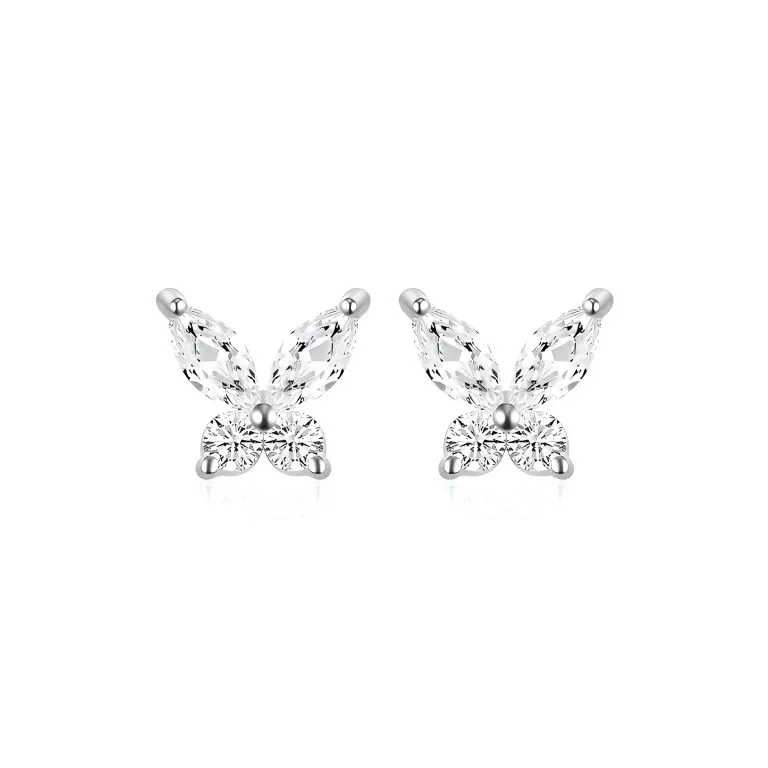 Daisy Dream 999 Fine Silver Stud Earrings Women's-0