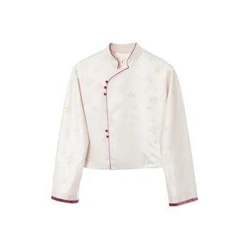 Ginger Jackets Coats Women's Elegant White