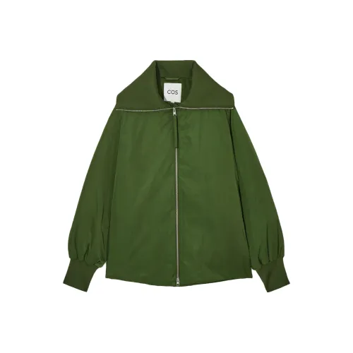 COS Jackets Women's Dark Green