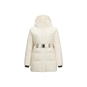 Skechers Mountain And Wild Outdoor Series FW24 Down Jacket Women's Egg White