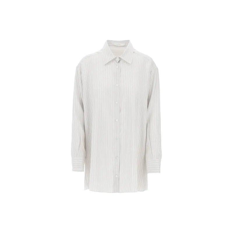 THE ROW Luka Silk Shirt-0