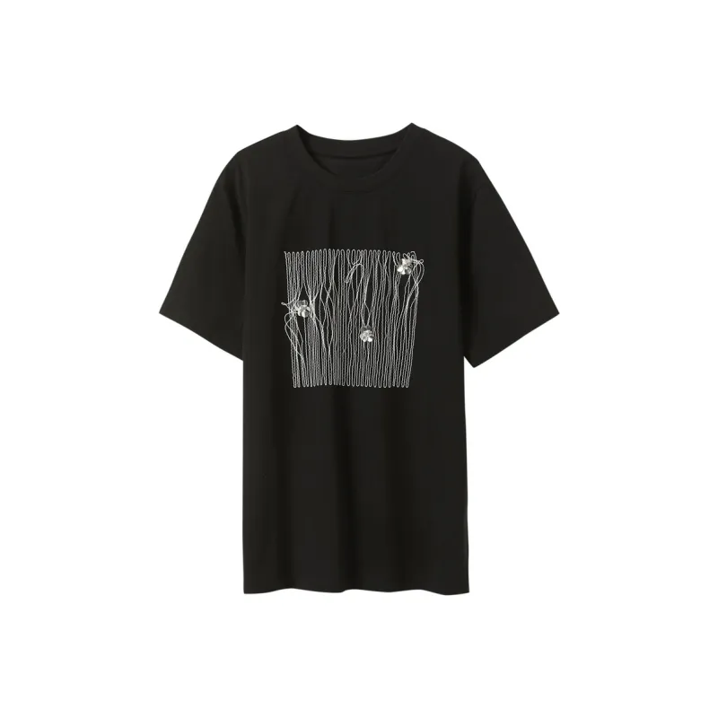 3COLOUR T Shirt Women's Classic Black-0