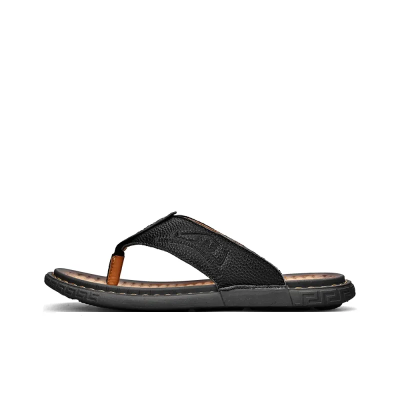 GESENLANG Abrasion Resistant Slip Resistant Flip Flops Men's-10