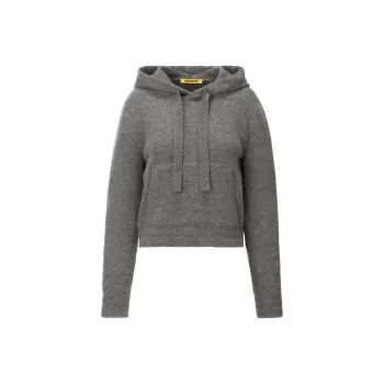Onitsuka Tiger WS KNIT HOODIE Knitwear Women's Heather Gray