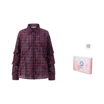 Tokyo Season Shirt Women's Red Plaid