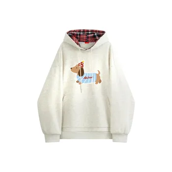 MIIOW Trend Party Series Sweatshirt Unisex Black
