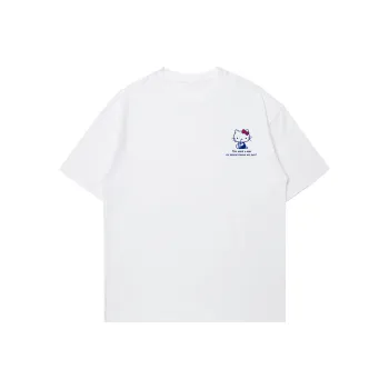 Sanrio x HelloKitty Hello Kitty T Shirt Unisex Black, White