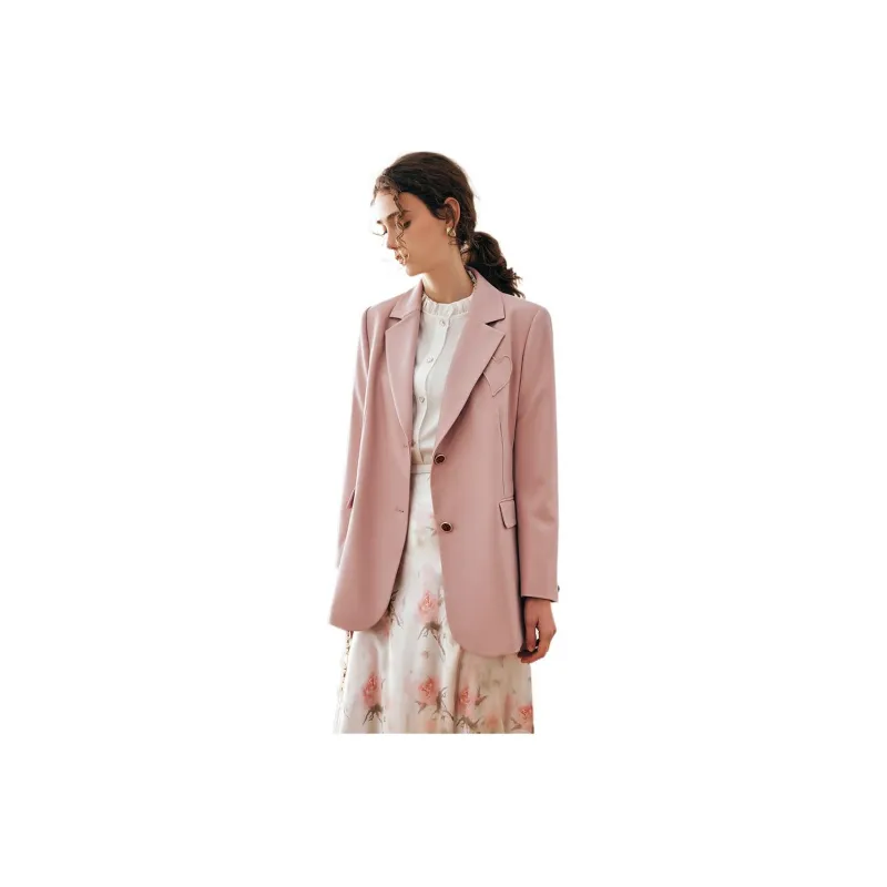 Olrain Business Suit Women's Pink-0
