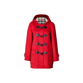 Burberry Coats Women's Red