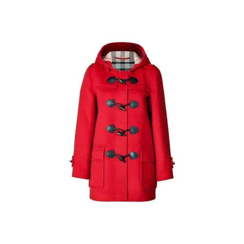 Burberry Coats Women's Red