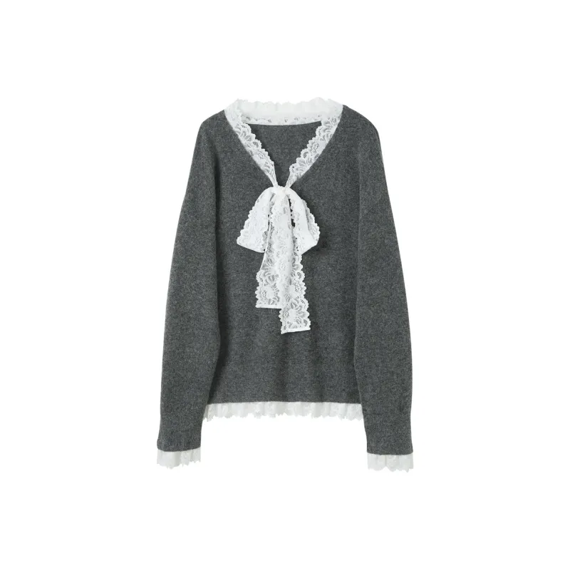 3COLOUR Knitwear Women's Heather Gray-0