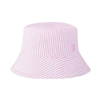 LOUIS VUITTON Cotton, Cotton Fabric Bucket Hats Women's Pink