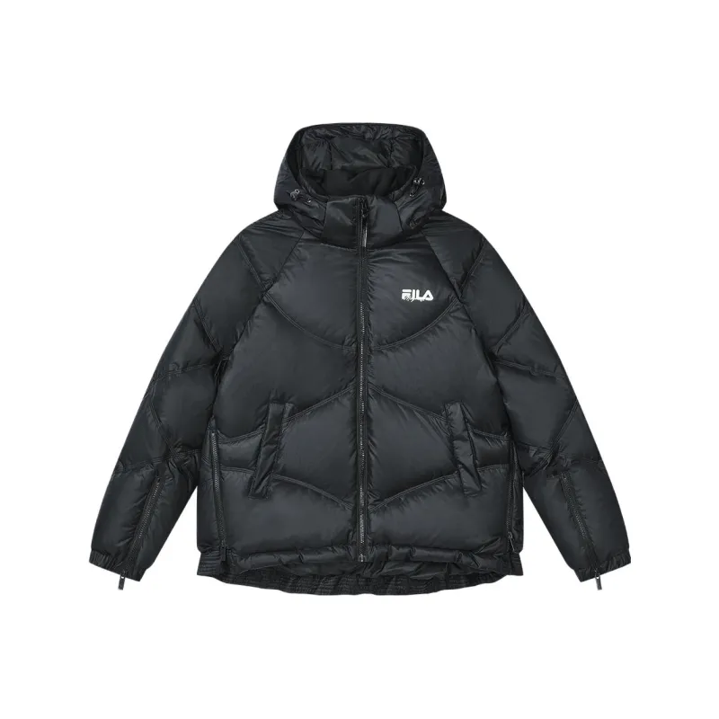 FILA Down Jacket Women's Jet Black-0