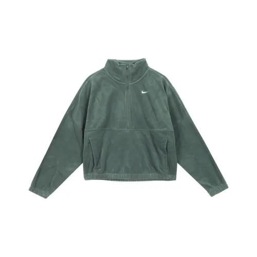 Nike Clothing Sweatshirts Women's Green