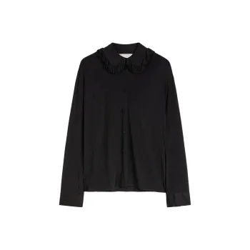 JIL SANDER Ruffle collar Shirt