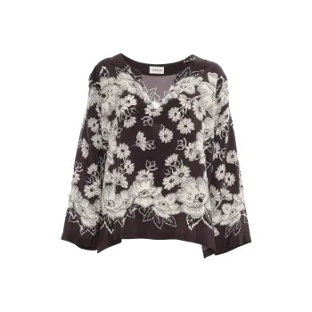 PAROSH Shirts Women's Brown