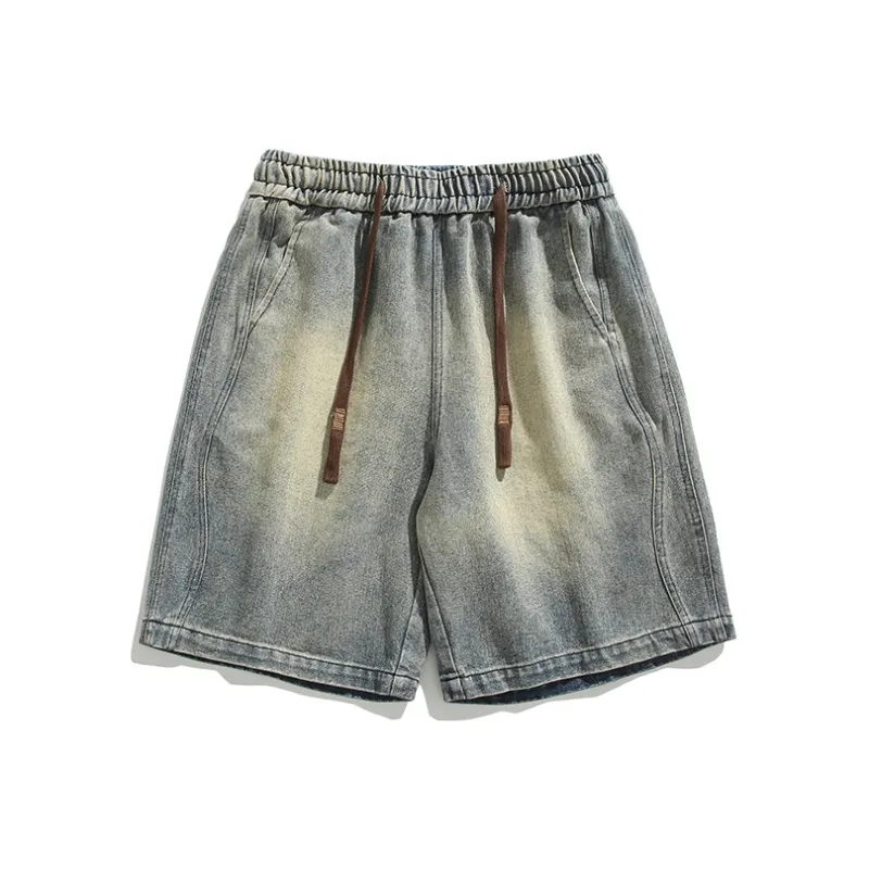 AMBER LIGHT Denim Shorts Unisex-8
