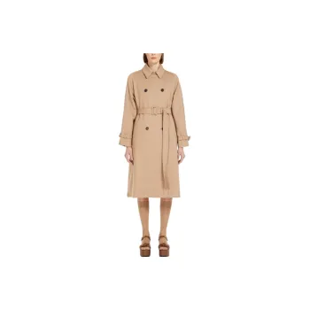 WEEKEND MaxMara Candida Double Breasted Belted Coat