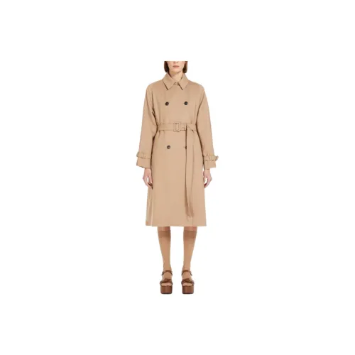 WEEKEND MaxMara Candida Double Breasted Belted Coat