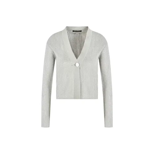 ARMANI EXCHANGE Cropped V neck Cardigan