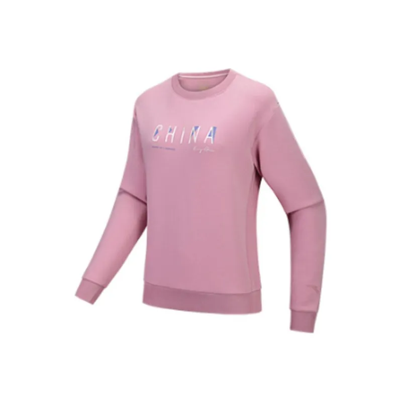 Anta Variety Training Collection Sweatshirt Women's Dusty Pink-0