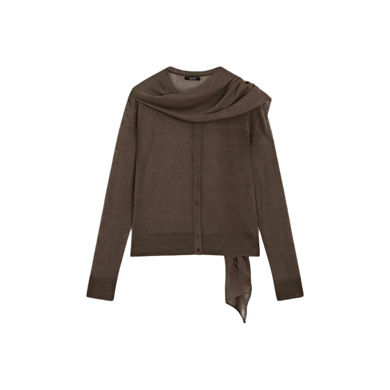Massimo Dutti Knitwear Women's Brown-0