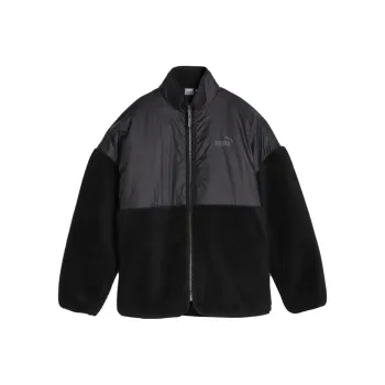 PUMA Sherpa Hybrid Jackets Women's Black