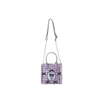 Sanrio Kuromi Collaboration PU One Shoulder Handbag Mini Women's Purple