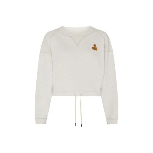 ISABEL MARANT ETOILE Margo Drawstring Cropped Sweatshirt