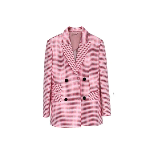 NancyCavally Business Suits Women's Red
