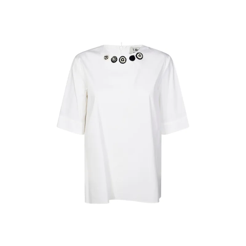 'S MAX MARA Jersey T Shirt-0