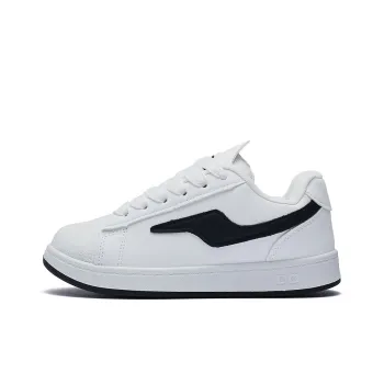 Cat Seven Seeks Anti Slip Wear Resistant Low Top Skateboard Shoes Women's White Black
