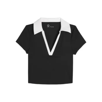 Hollister Polo Shirt Women's White